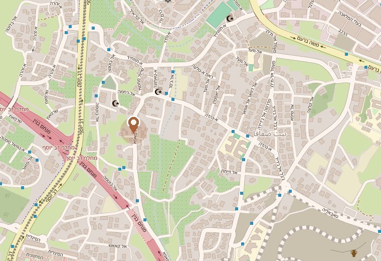 Map of Maqam, Beit Safafa, Jerusalem
